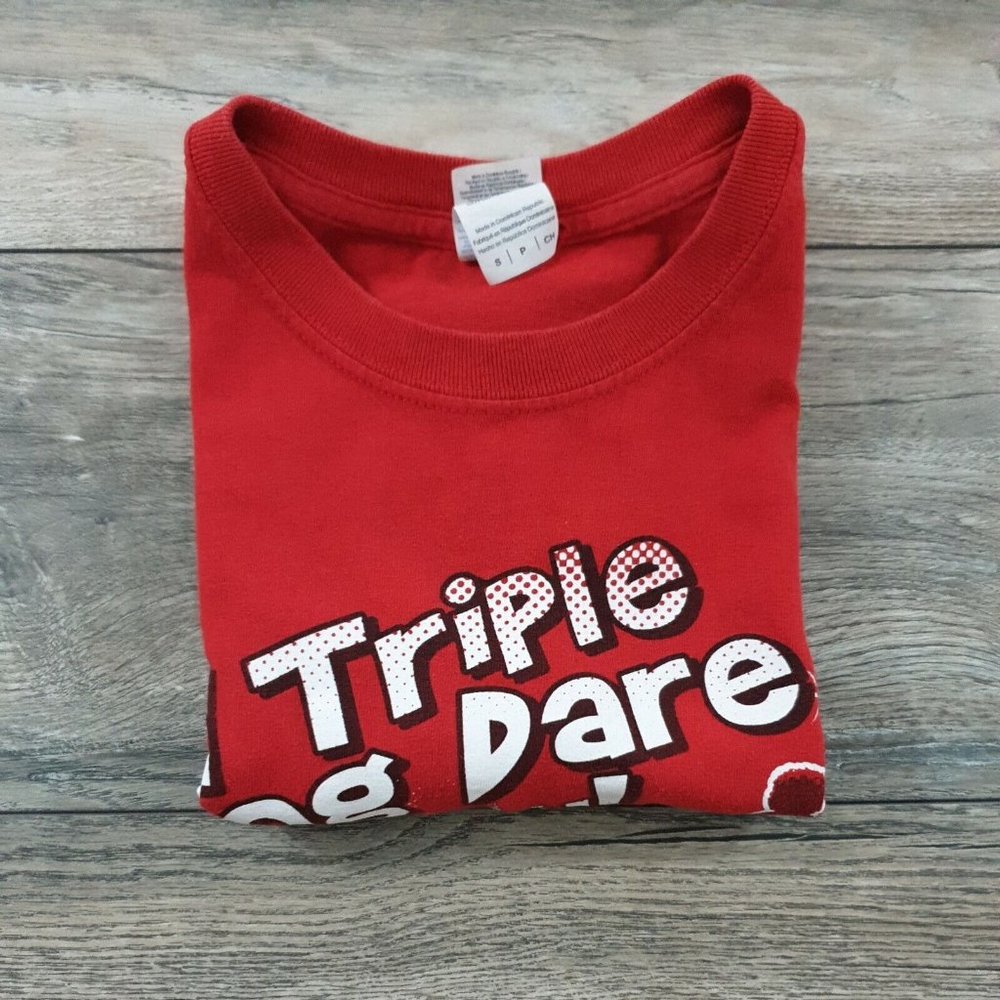 Christmas Story Mens Small Short Sleeve Shirt Triple Dog Dare You Holiday Movie - Picture 11 of 11